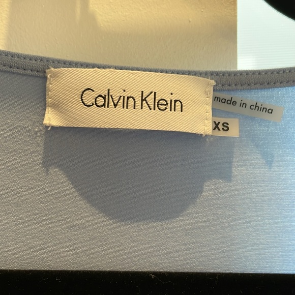 Calvin Klein blue blouse xs - Picture 2 of 3
